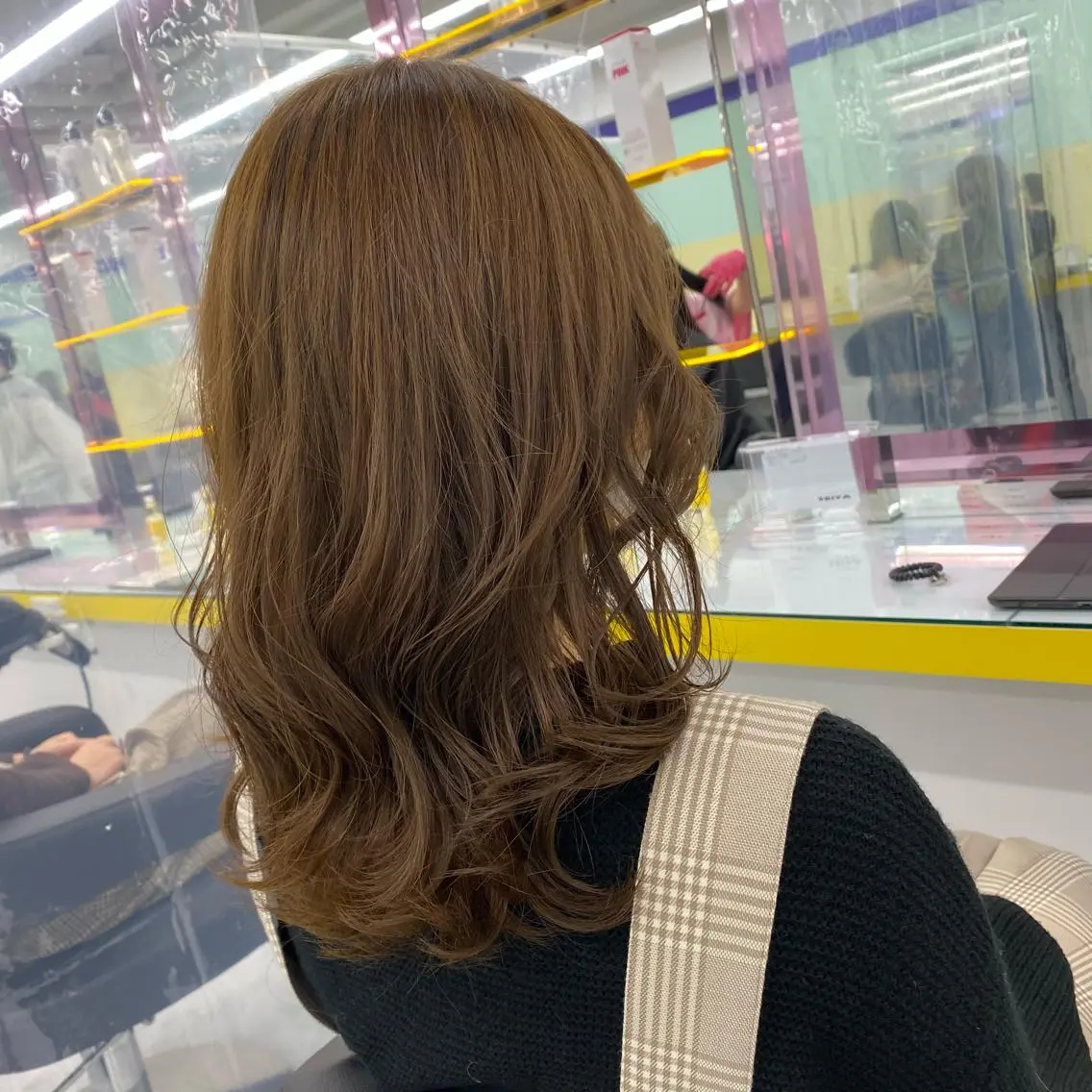 ミディアム カラー ヘアアレンジ 🪞モテ髪/トレンド 銀座DISCO🪞のヘアスタイル
