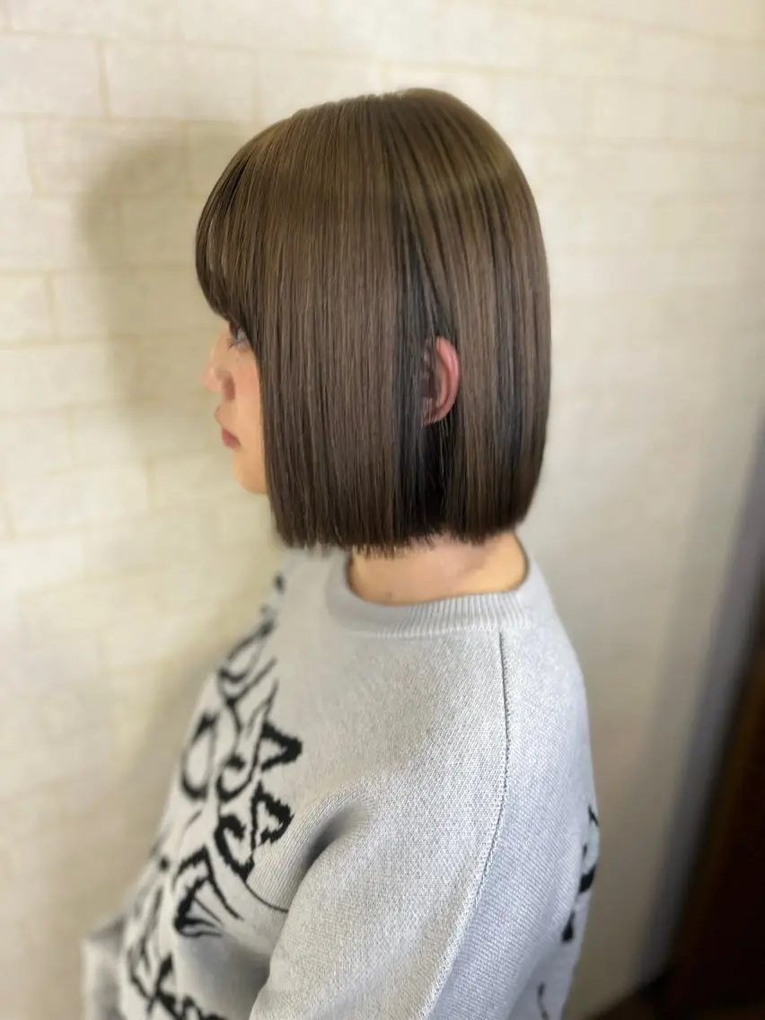 ショート カット ヘアカラー トリートメント 髪質改善美容師 鈴木のヘアスタイル