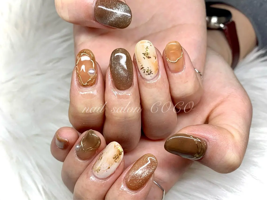 ネイル ジェルネイル ニュアンスネイル nail Berunaのネイルデザイン