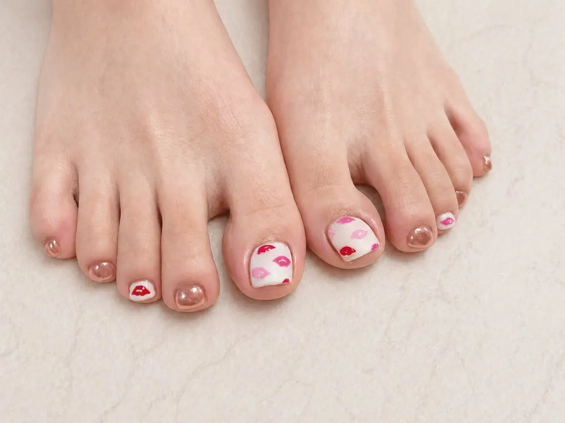 ネイル フットネイル フットネイル SATO SHIORIのネイルデザイン