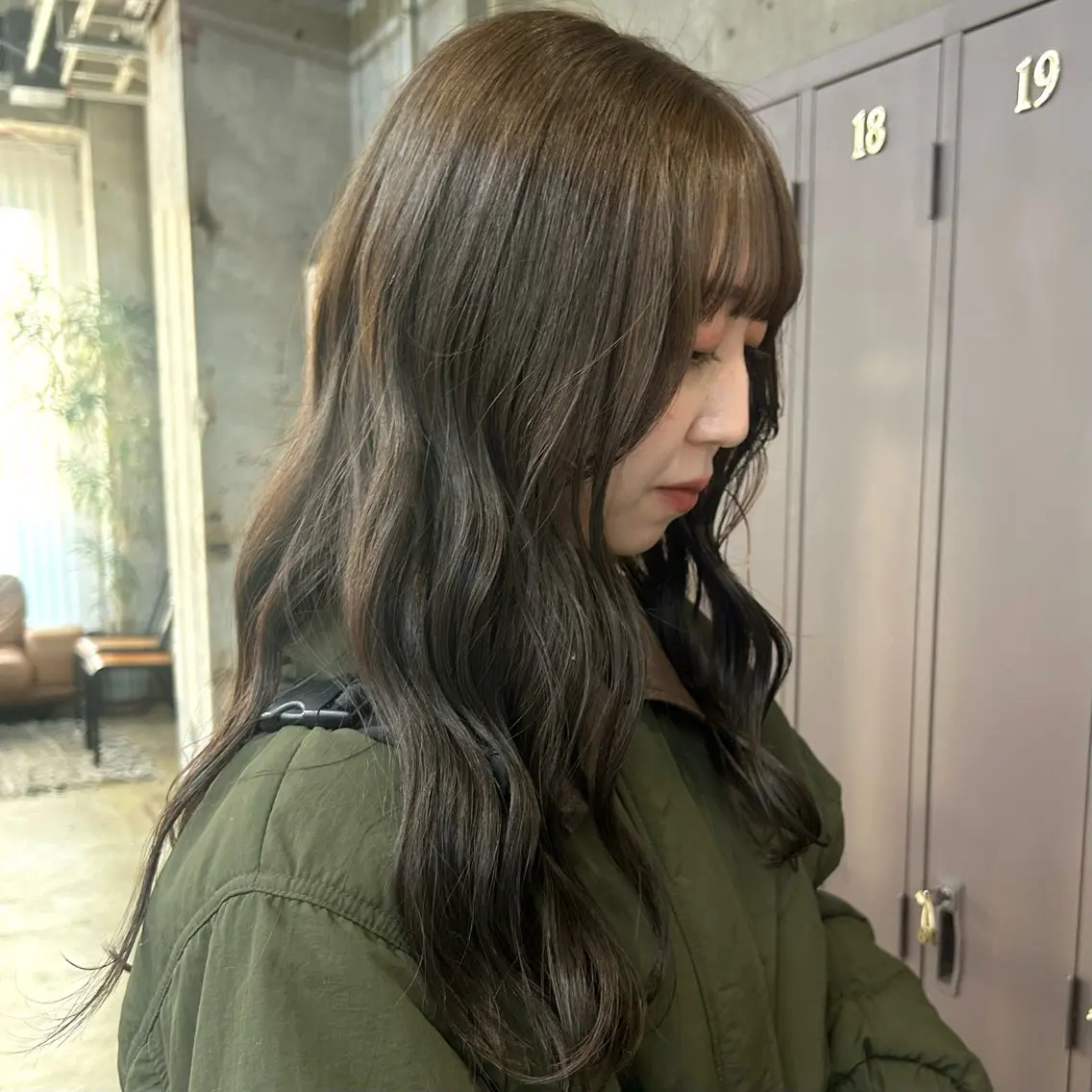 ロング カラー ブリーチ 透明感カラー ブリーチなしカラー カット ヘアカラー 伊藤ほのか/パーマ /酸性ストレートのヘアスタイル