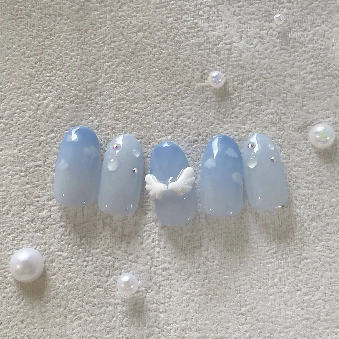 ネイル オーロラネイル フットネイル フレンチネイル ジェルネイル マグネットネイル ハンドネイル kiki nail &brow二子玉川のネイルデザイン