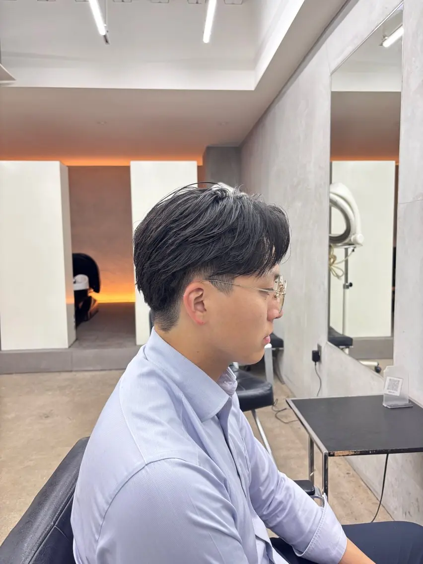 メンズ メンズ就活ヘア 藤本 康二のヘアスタイル