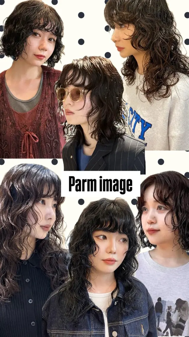 セミロング セミロングパーマ BELO OSAKA カエデのヘアスタイル
