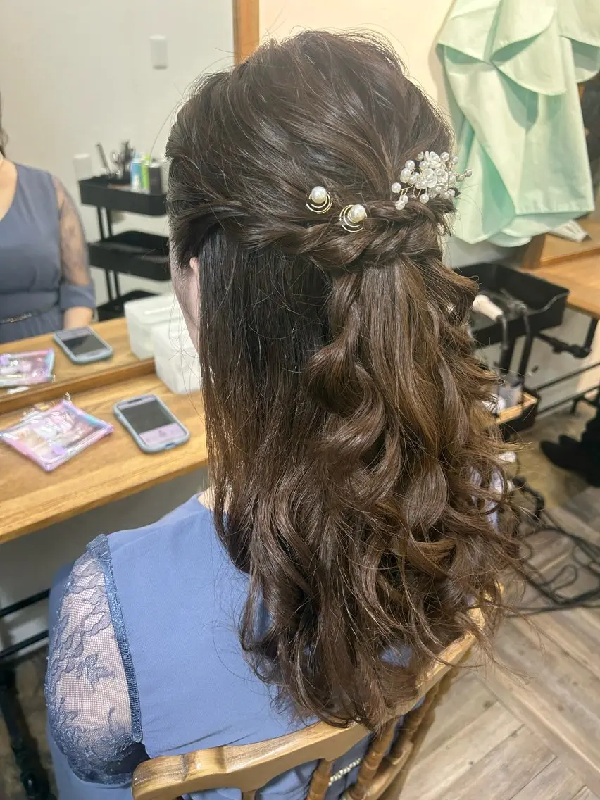 ヘアアレンジ 河野 優希のヘアスタイル