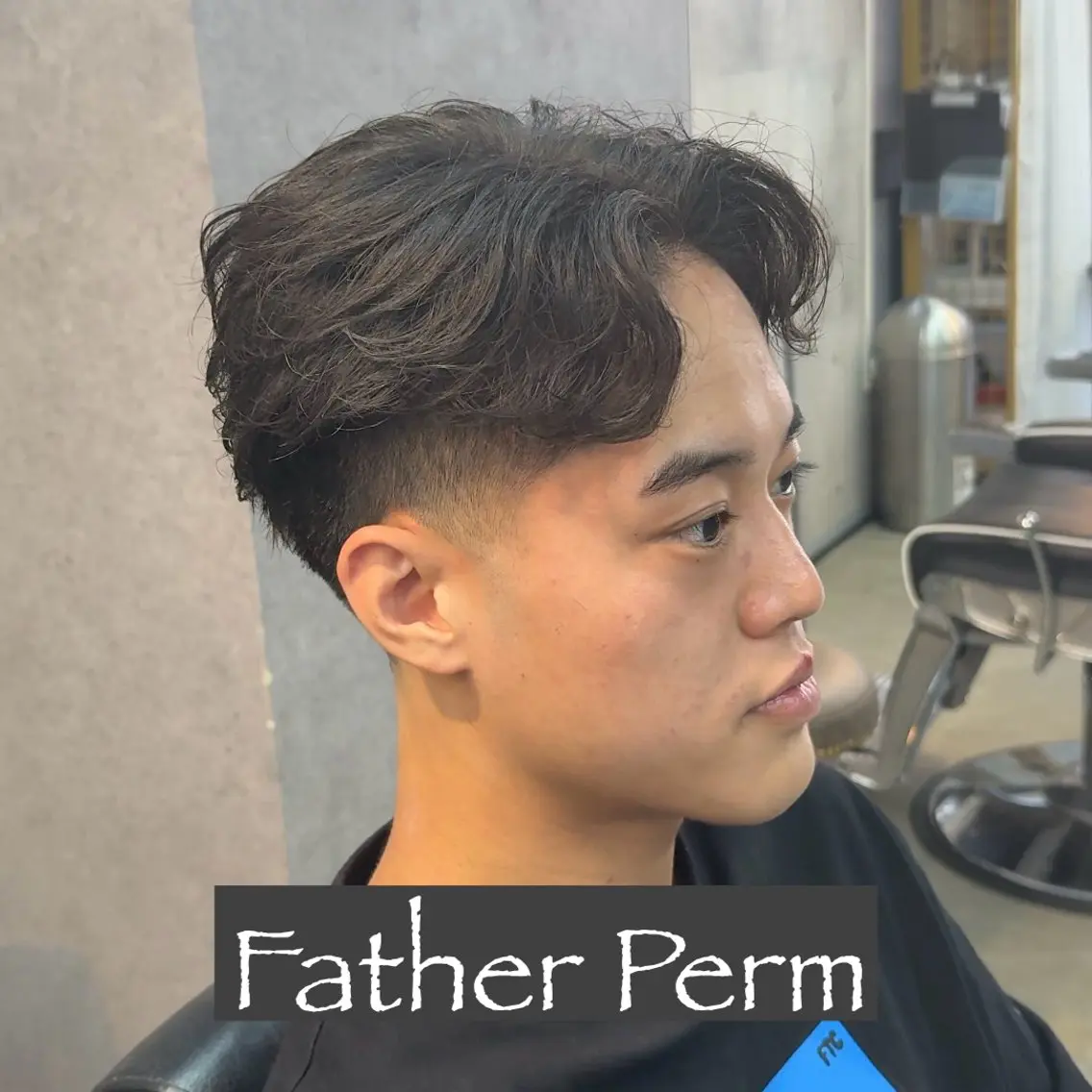 ショート パーマ ヘアアレンジ メンズ MENIN メンズ サロン 望月 涼太のヘアスタイル