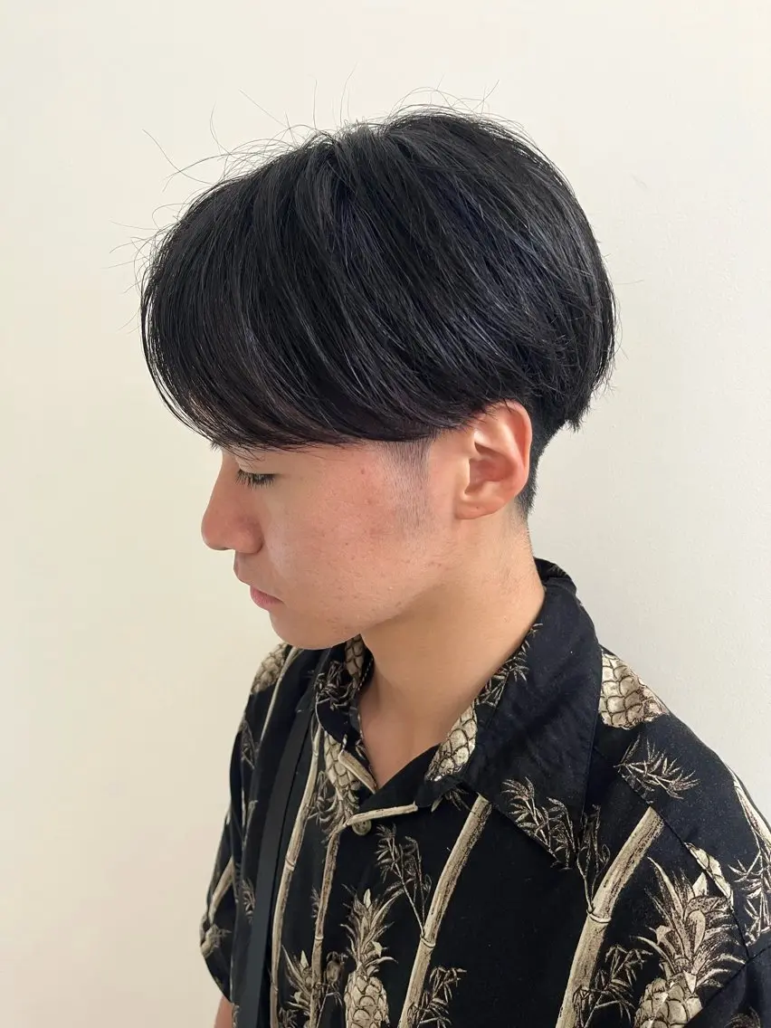 カラー メンズ カット ヘアカラー メンズパーマ/ メッシュ📍ﾕﾘのヘアスタイル