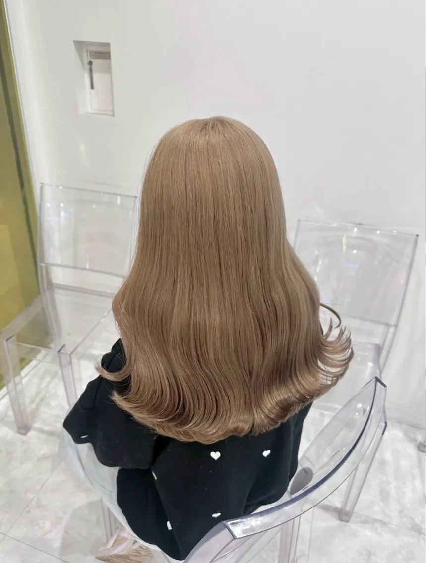 ロング カラー ヘアアレンジ 🧸ミルクティー特化 🧸MASAKIのヘアスタイル