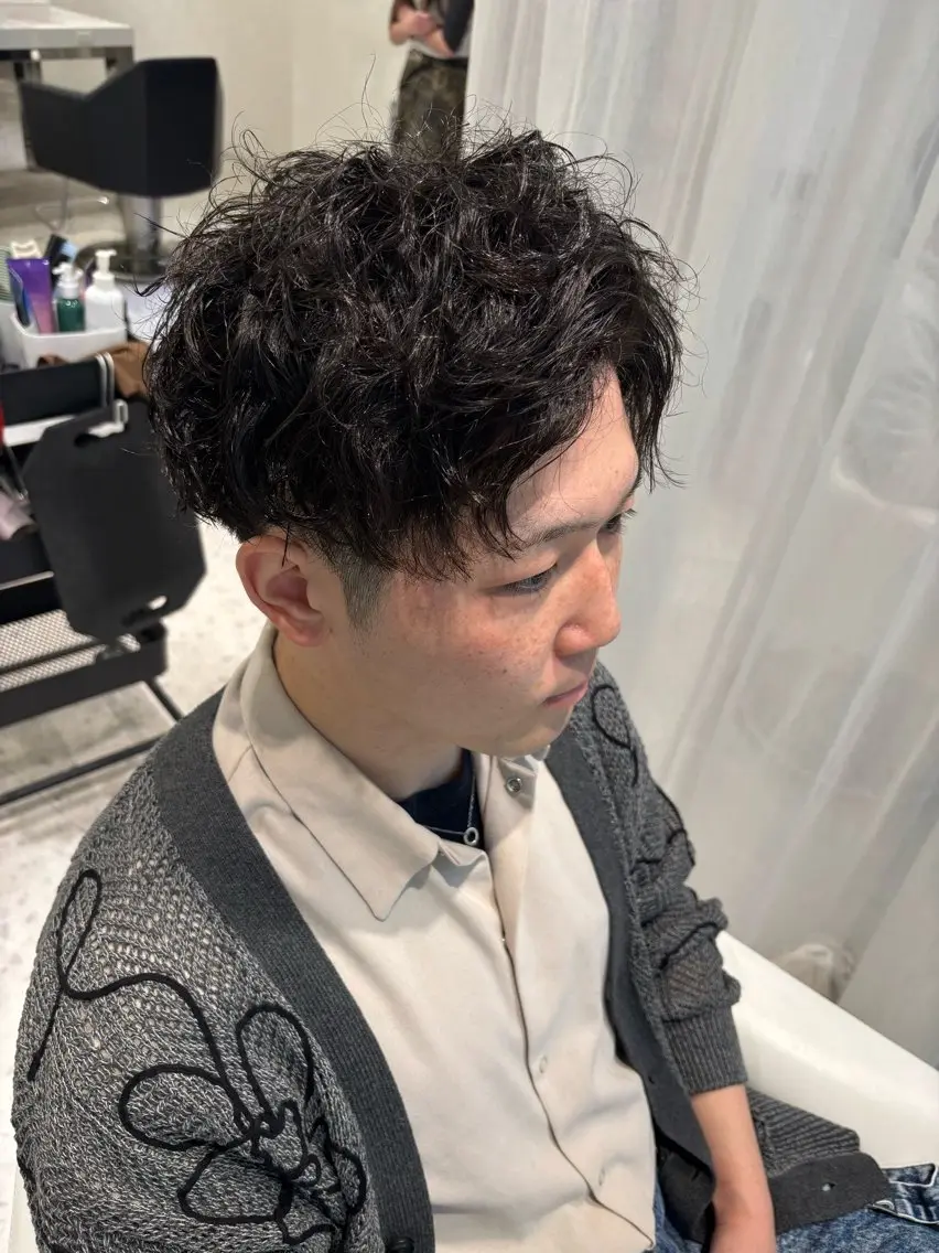 パーマ メンズ メンズパーマ 山田 ひかりのヘアスタイル