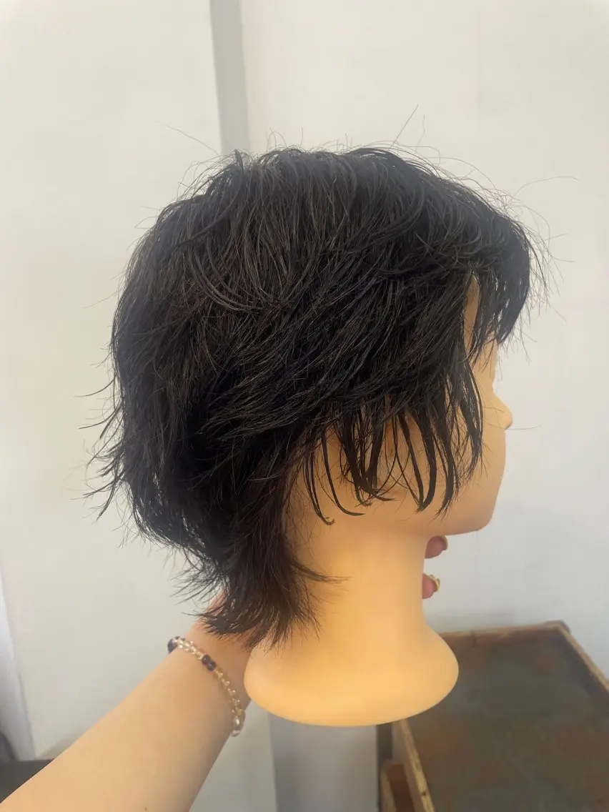 ショート パーマ ショートヘア カット パーマ 平野 叶花のヘアスタイル