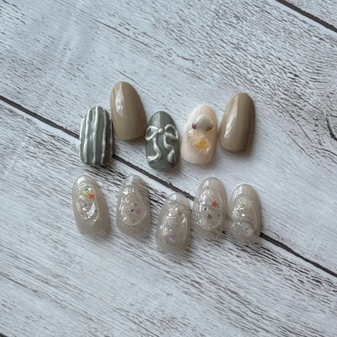 ネイル ハンドネイル Nailsalon BLOOM🌷 山崎のネイルデザイン