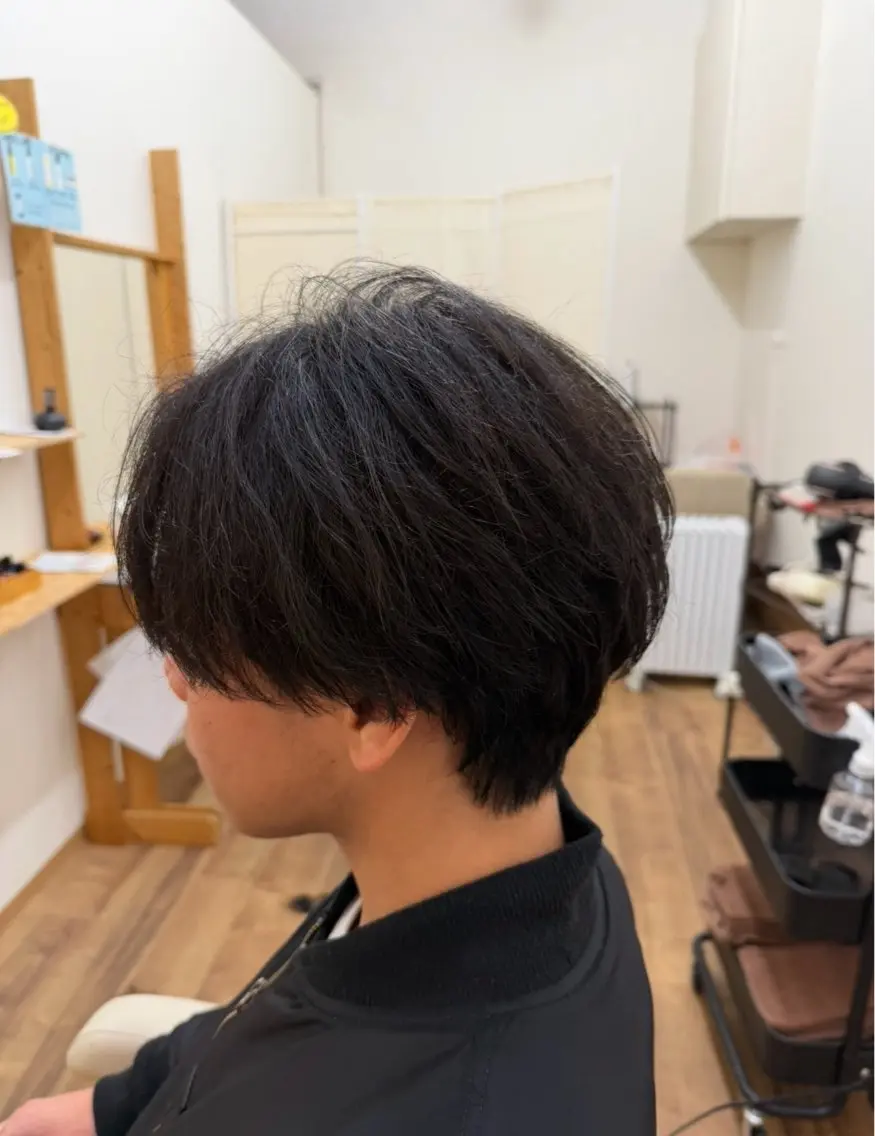 ショート カット ヘッドスパ 艶髪カラー/髪質改善 細貝 舞利のヘアスタイル