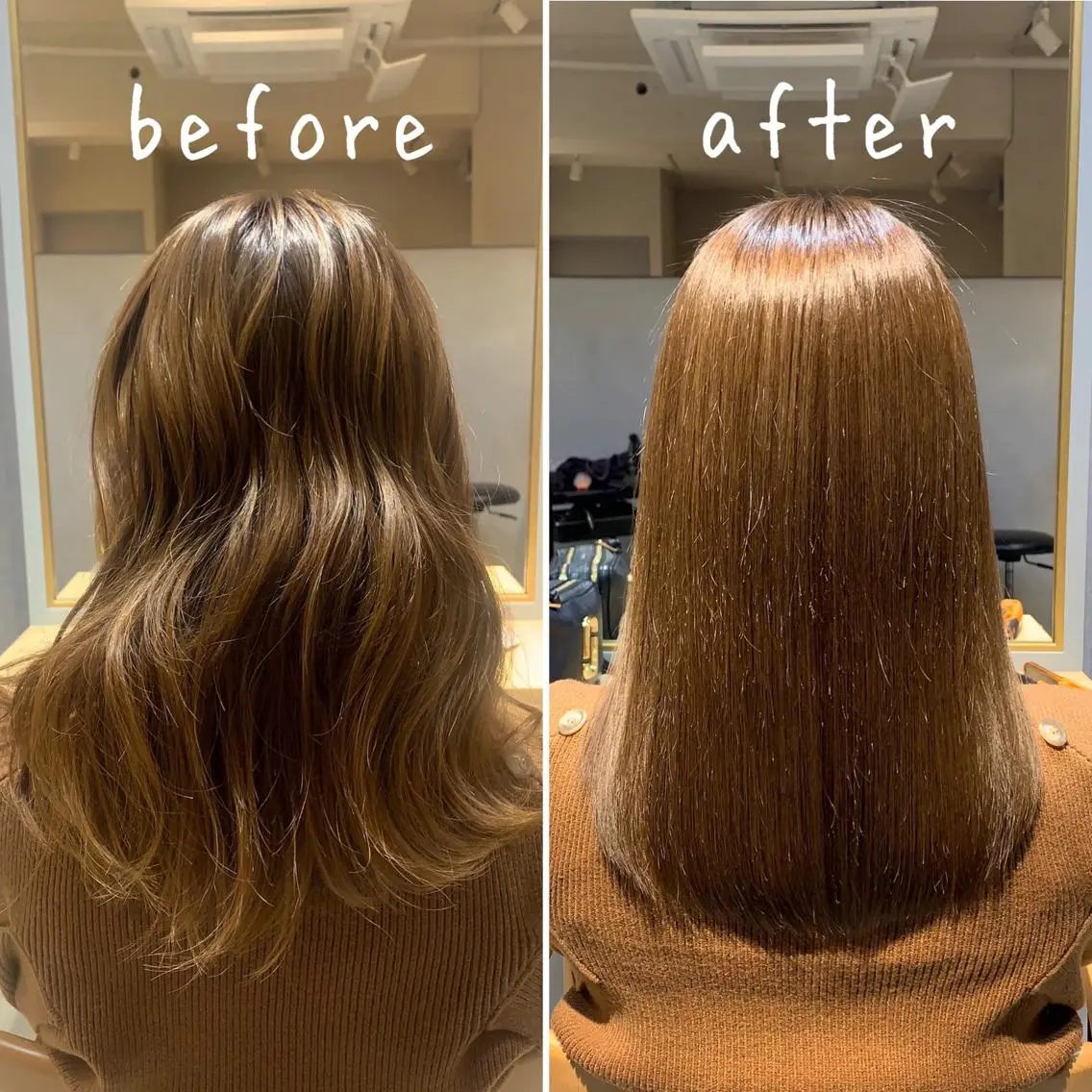 ミディアム ✨髪質改善　美髪✨ 縮毛　井上 大誠のヘアスタイル