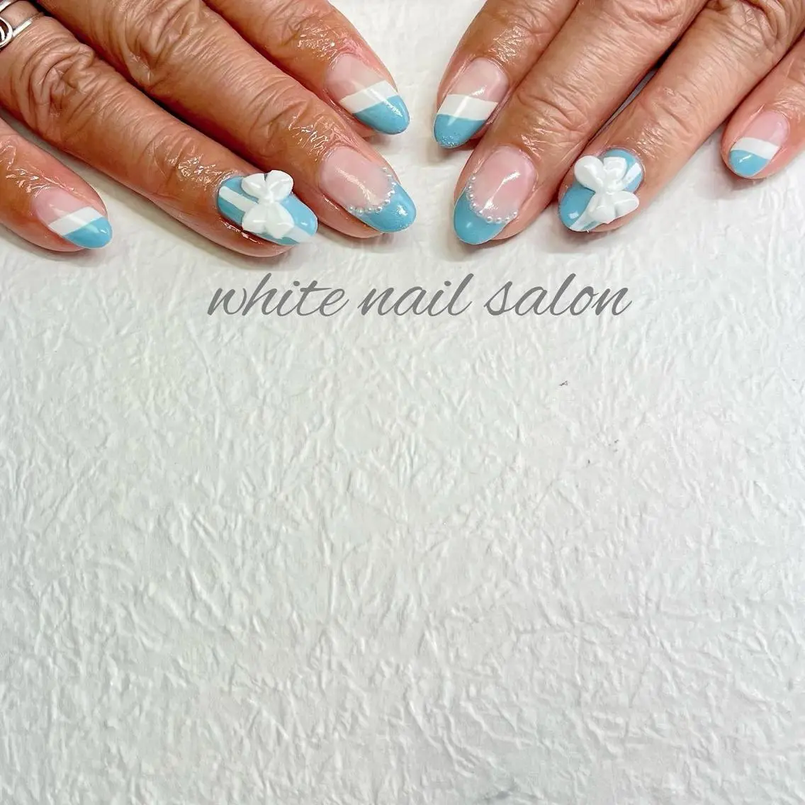 ネイル ジェルネイル ハードジェル ラメ(グリッター) 持ち込み ソフトジェル ハンドネイル white nail salonのネイルデザイン