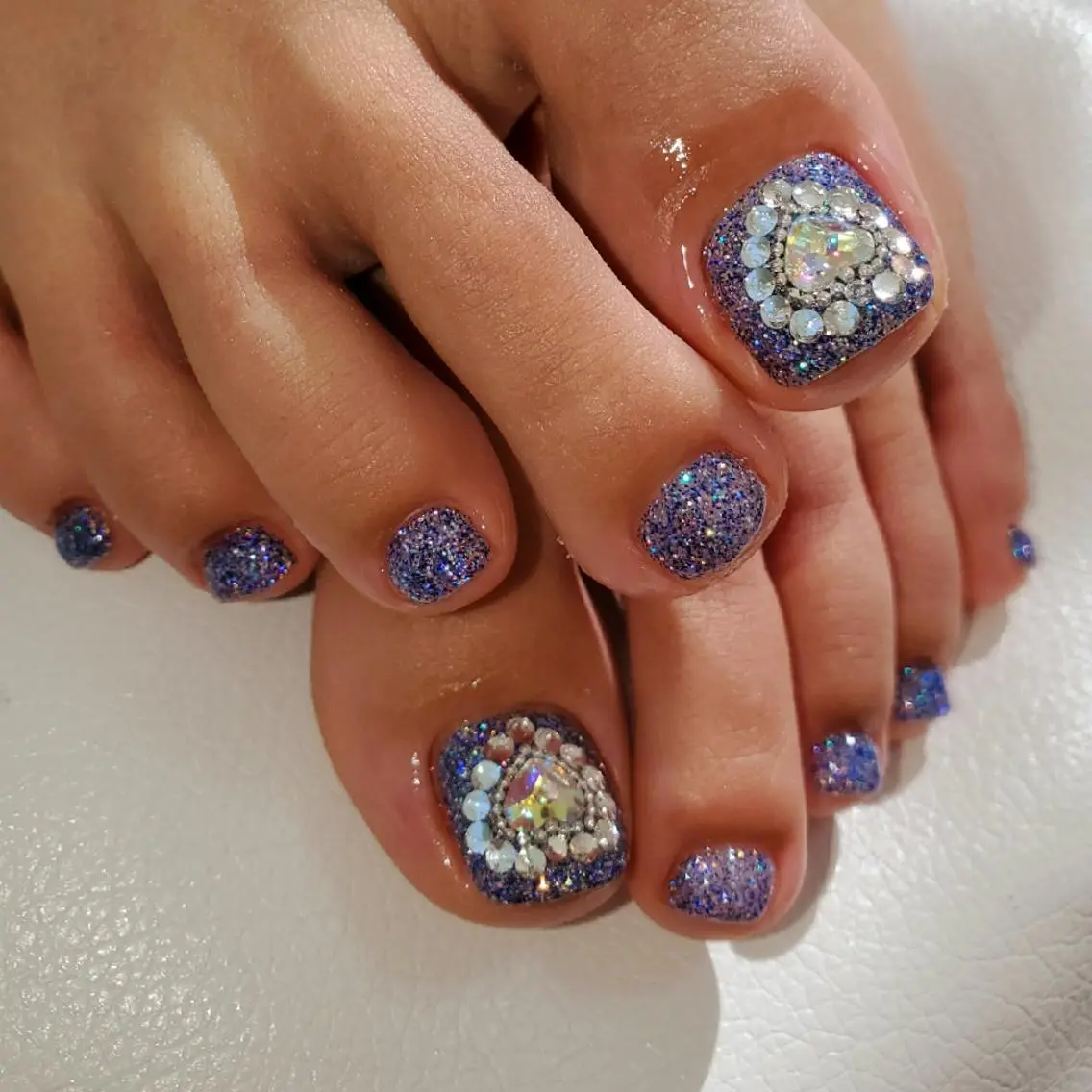ネイル フットネイル ･:*+.✳︎˚✧₊ MAKI NAILのネイルデザイン
