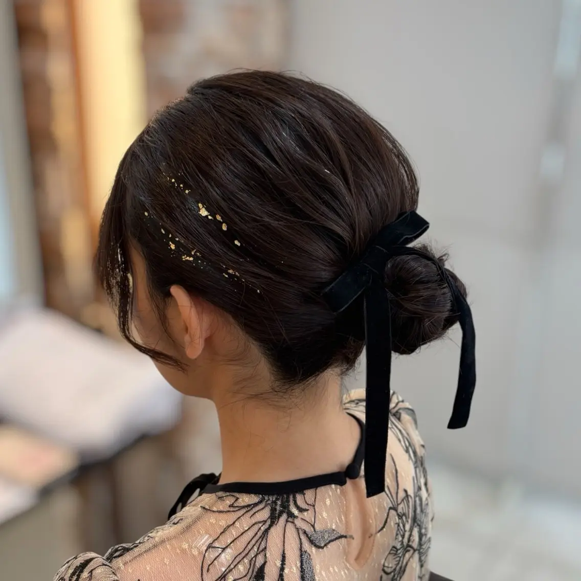 セミロング ヘアセット 🧸HARUNA 艶髪✨透明感🫧のヘアスタイル