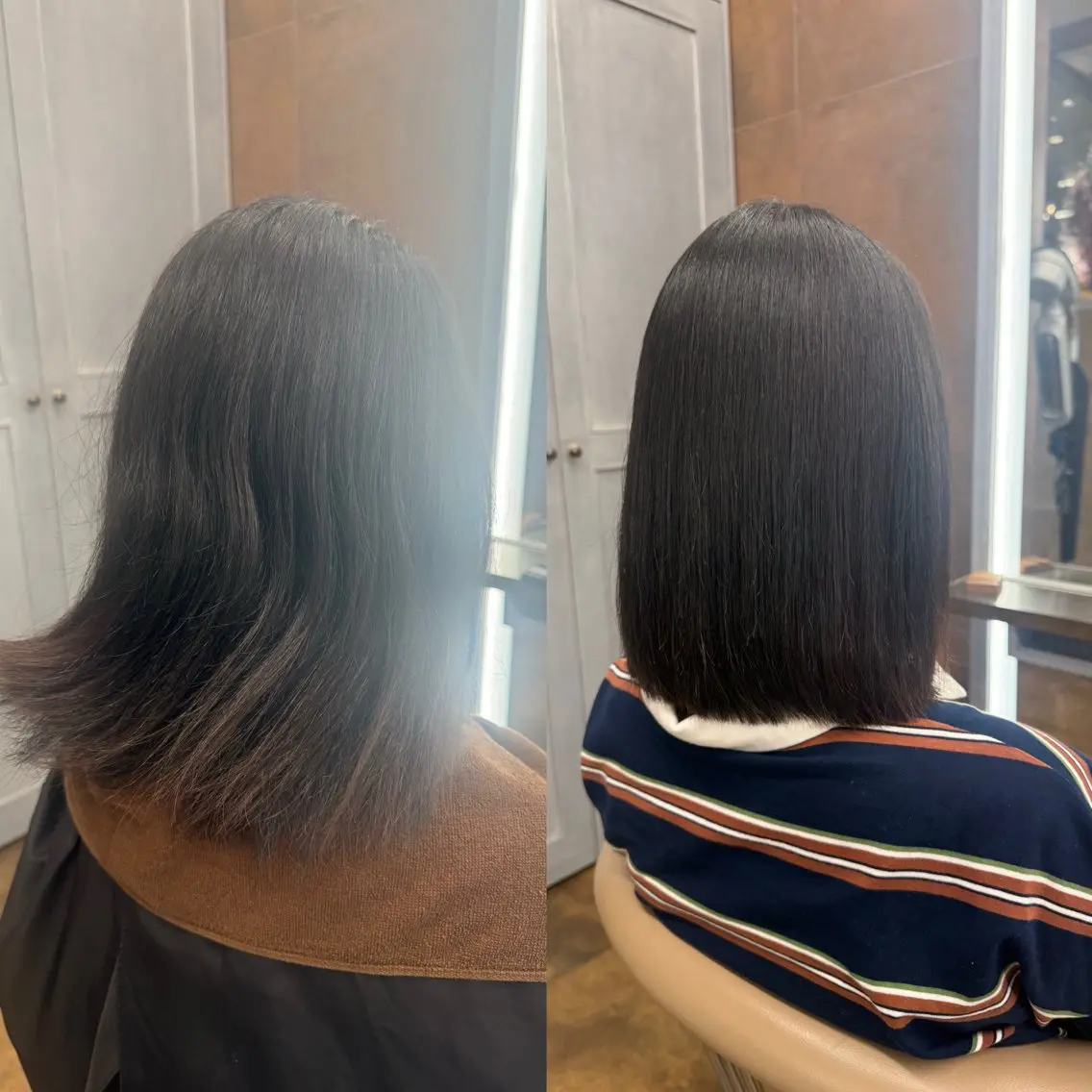 カット 縮毛矯正 𝒐𝒏𝒐 𝒉𝒊𝒏𝒂𝒌のヘアスタイル