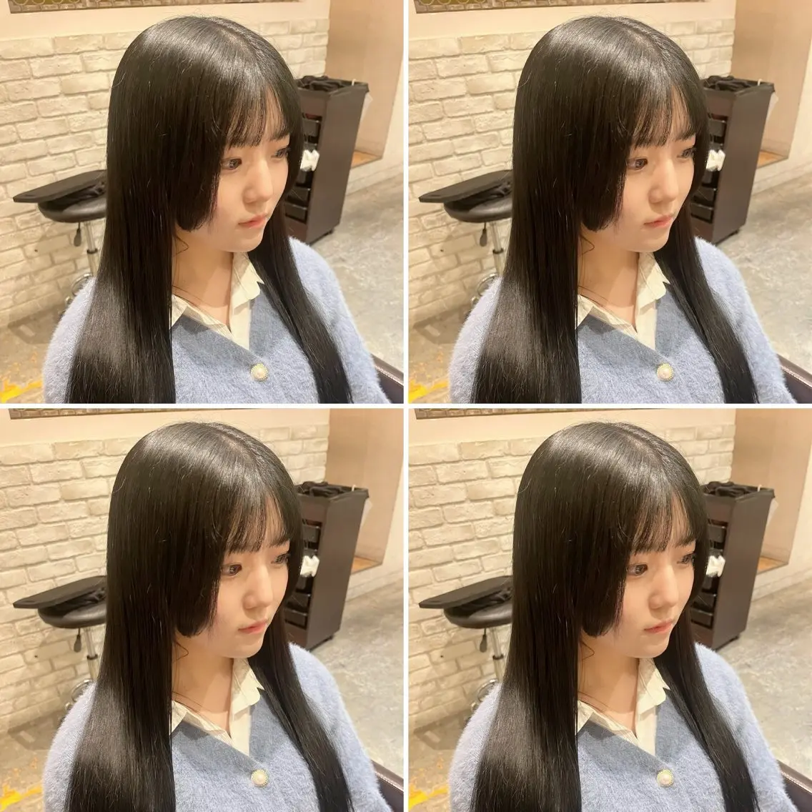 ロング カラー ヘアカラー トリートメント ヘアセット メンズパーマ特化 望月謙二郎のヘアスタイル