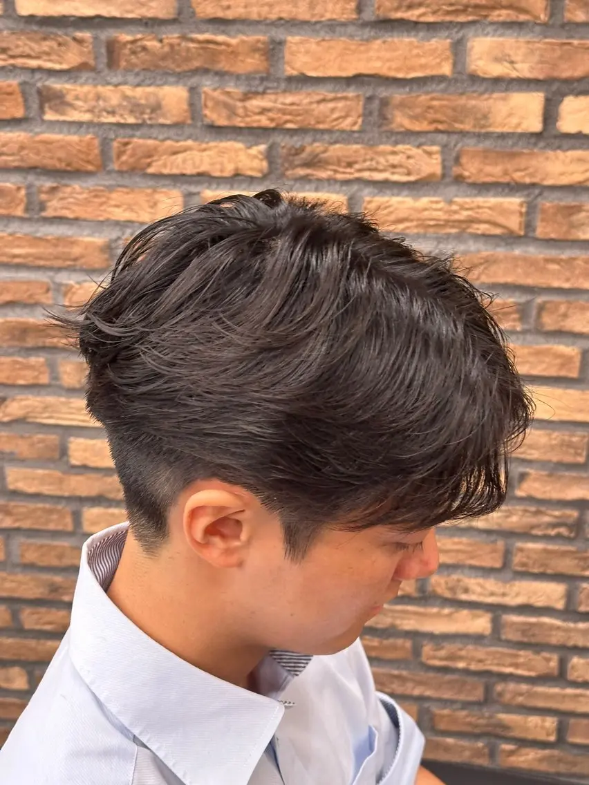 パーマ メンズ カット パーマ ラルフ/スパイキー/ フェザー/トムのヘアスタイル