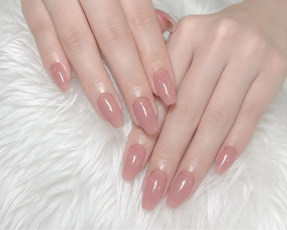 ネイル ワンカラーネイル LAVISH sakiのネイルデザイン