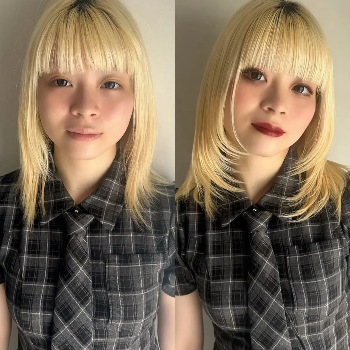 💖カット+カラー+ポイントメイク💖 ¥8,530の写真