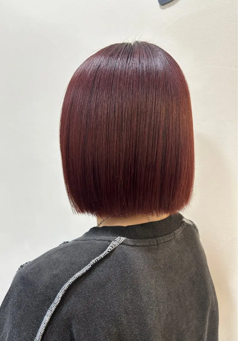 ミディアム カラー ヘアカラー トリートメント 🍊小川実里🍊 /カラーレイヤーのヘアスタイル