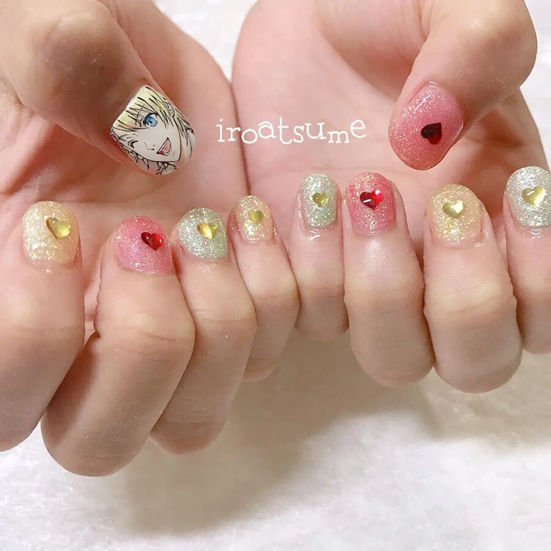 ネイル ハンドネイル nail salon iroatsumeのネイルデザイン