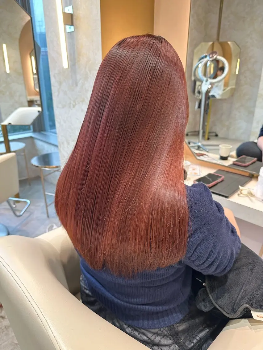 ロング カラー 迫田 ゆりのヘアスタイル