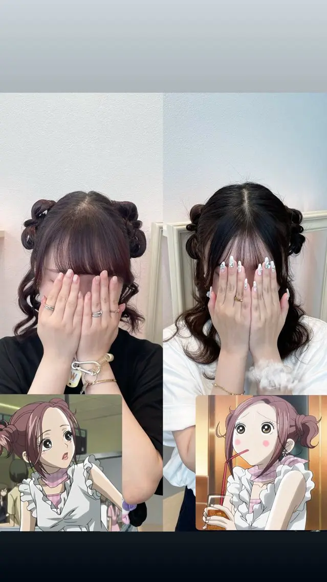 ☪️イベントヘアメ・ライブ前のヘアセットに!☪️ペアでのご予約も受け付けてます!の写真
