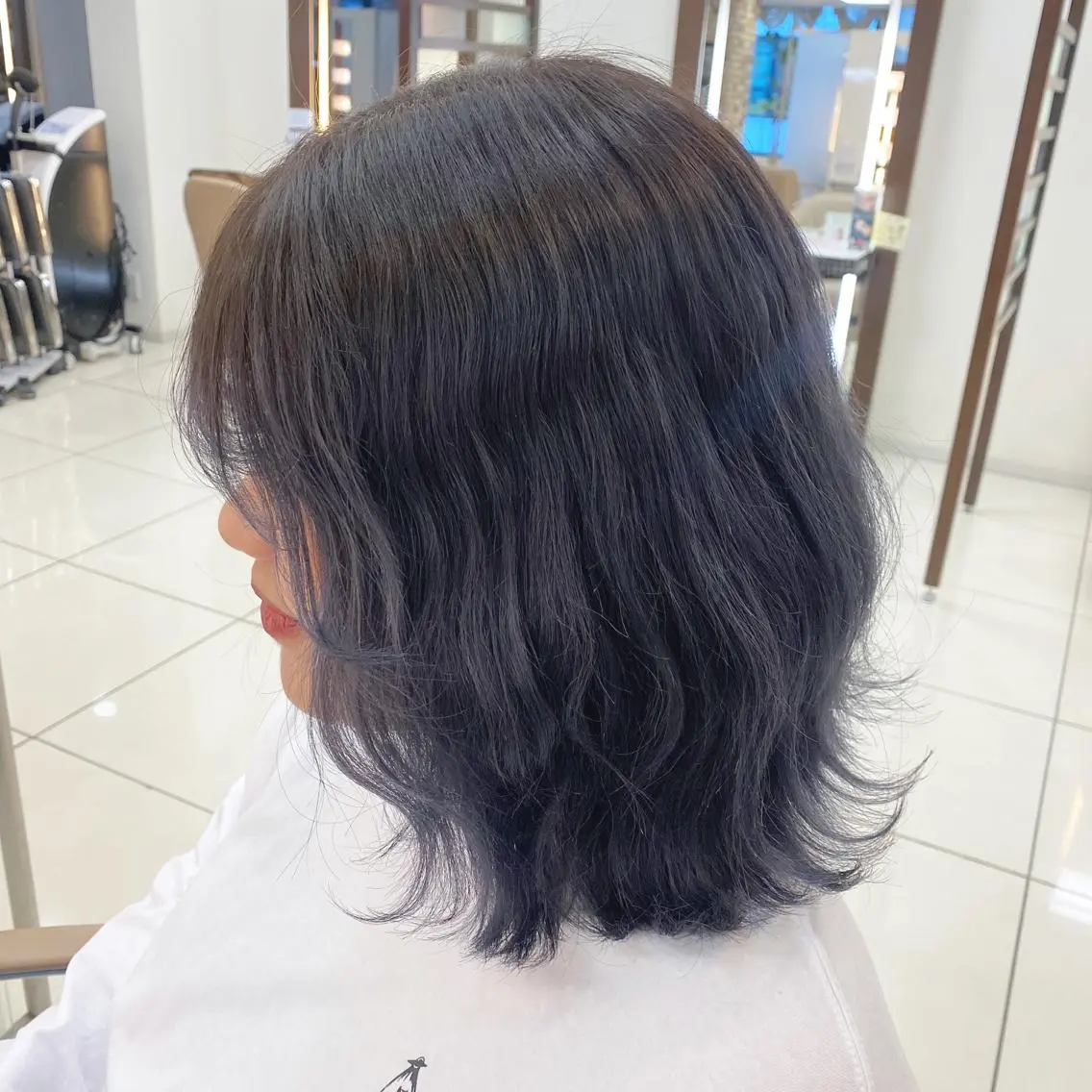 ミディアム シールエクステ✨️韓 国羽エクステ🪽和希のヘアスタイル