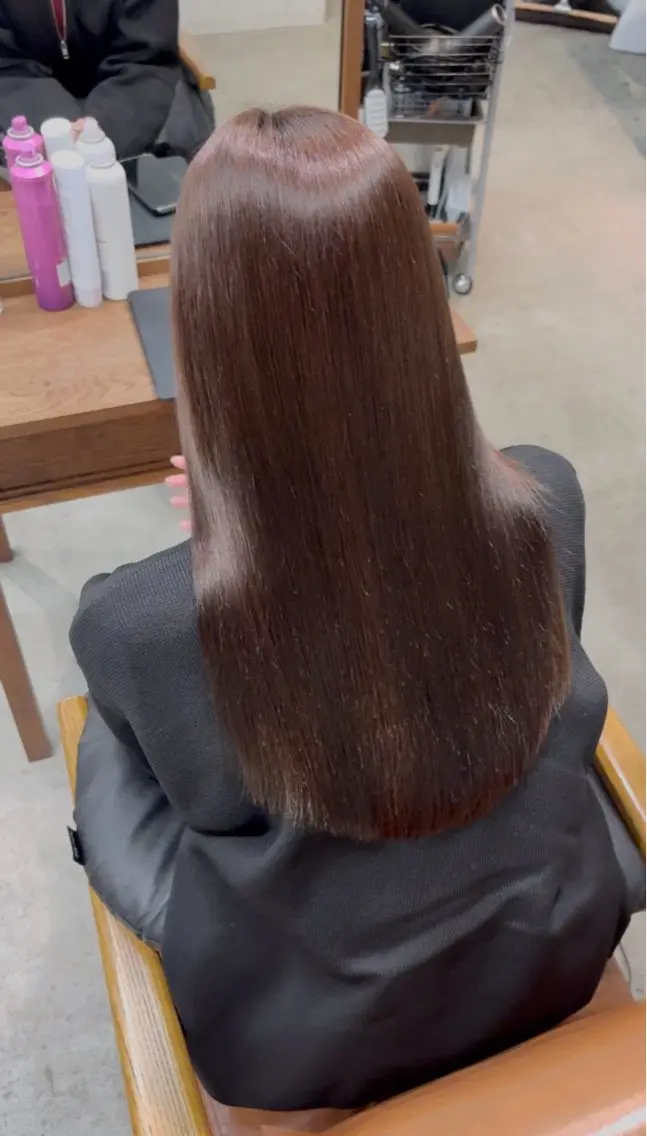 ロング カット ヘアカラー トリートメント SONO 【一宮】のヘアスタイル