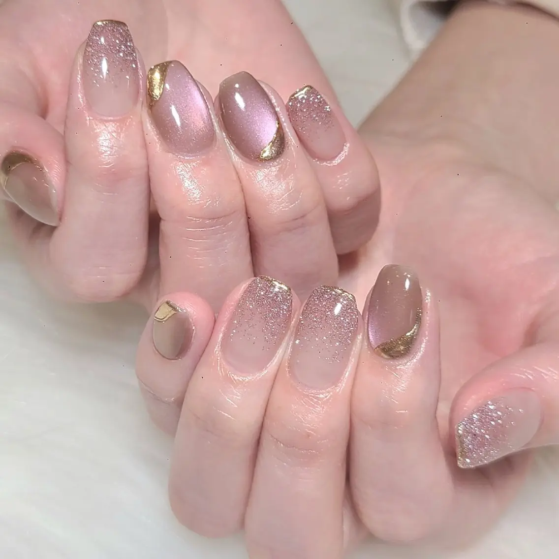 ネイル ハンドネイル 🩷Coco’l ちゅるんnail🩷のネイルデザイン