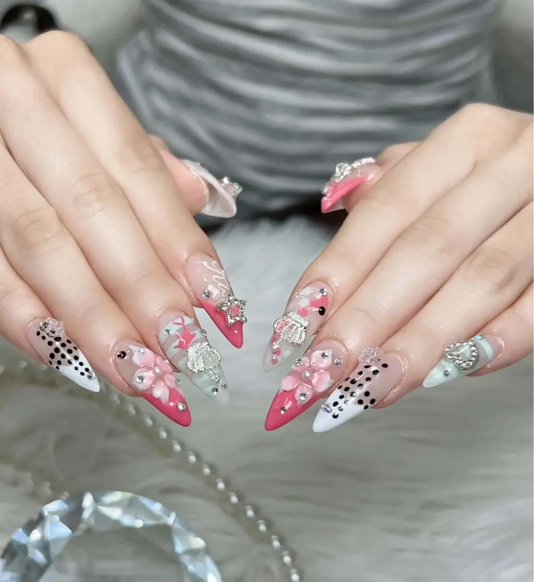 ネイル アートネイル 持ち込み ハンドネイル ハンドケア Dyo Nailのネイルデザイン