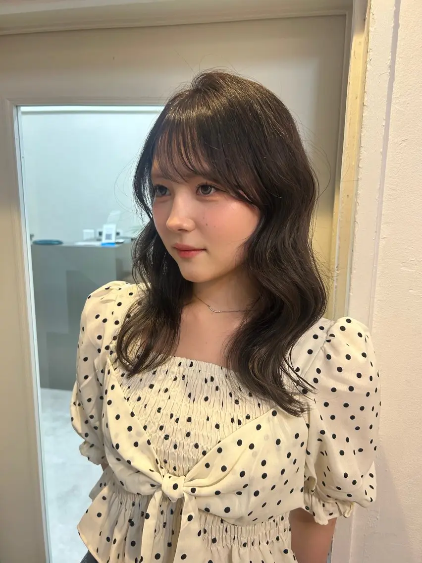 ロング カラー 透明感カラー chisaのヘアスタイル