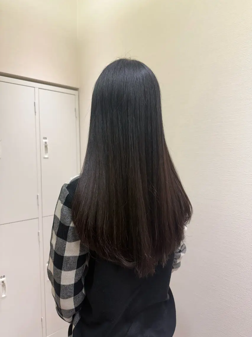 ロング カット トリートメント RosierBlue 工藤のヘアスタイル