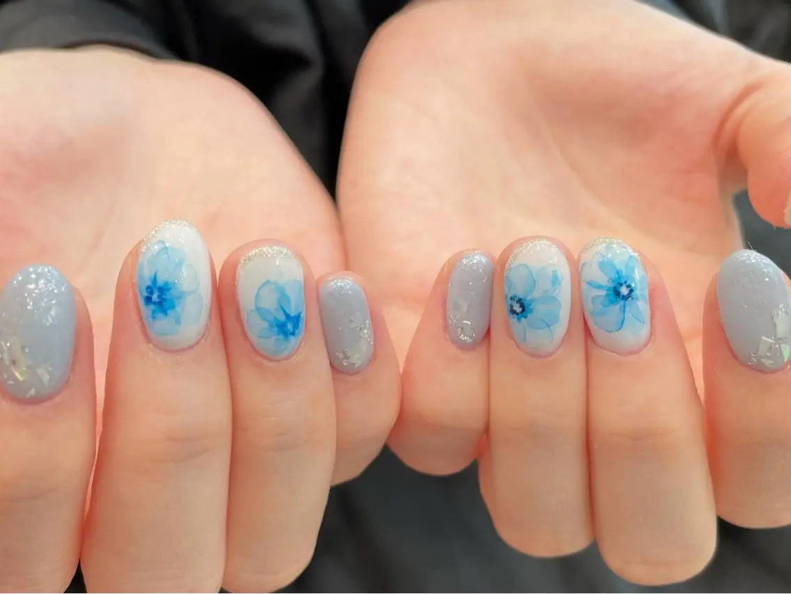 ネイル ハンドネイル Ash関内ネイリスト 荒木のネイルデザイン