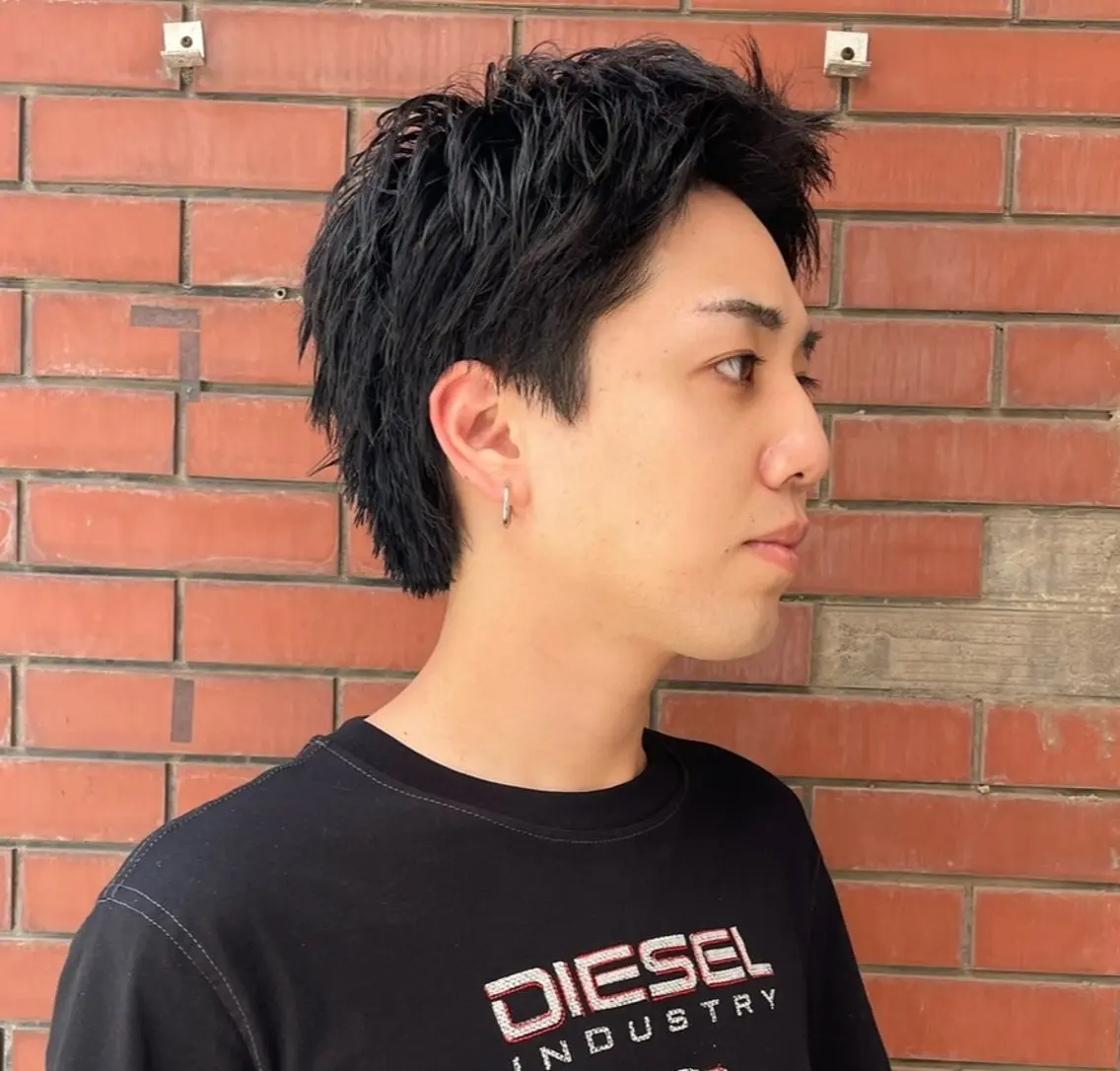ショート メンズ スパイキーショート ショートヘア 【柏メンズパーマ職人 】店長 KAZUMAのヘアスタイル