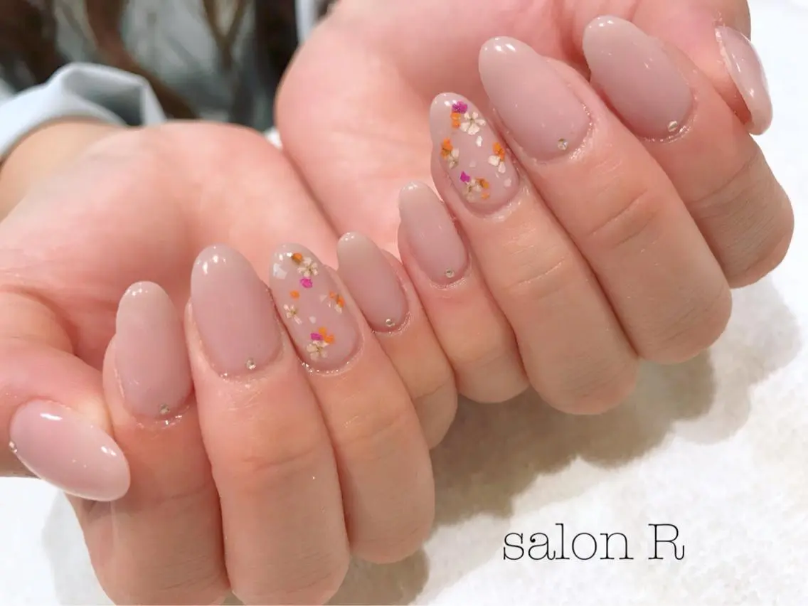 ネイル フラワーネイル NARUMI HYODOのネイルデザイン
