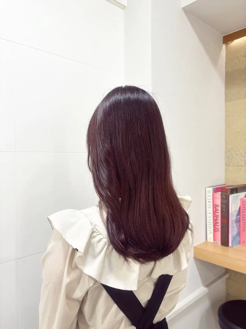 【モデル様限定クーポン】大人気暖色カラー＋カット(ロング~ショート限定)お任せください！🍒ྀི❤️🍇の写真