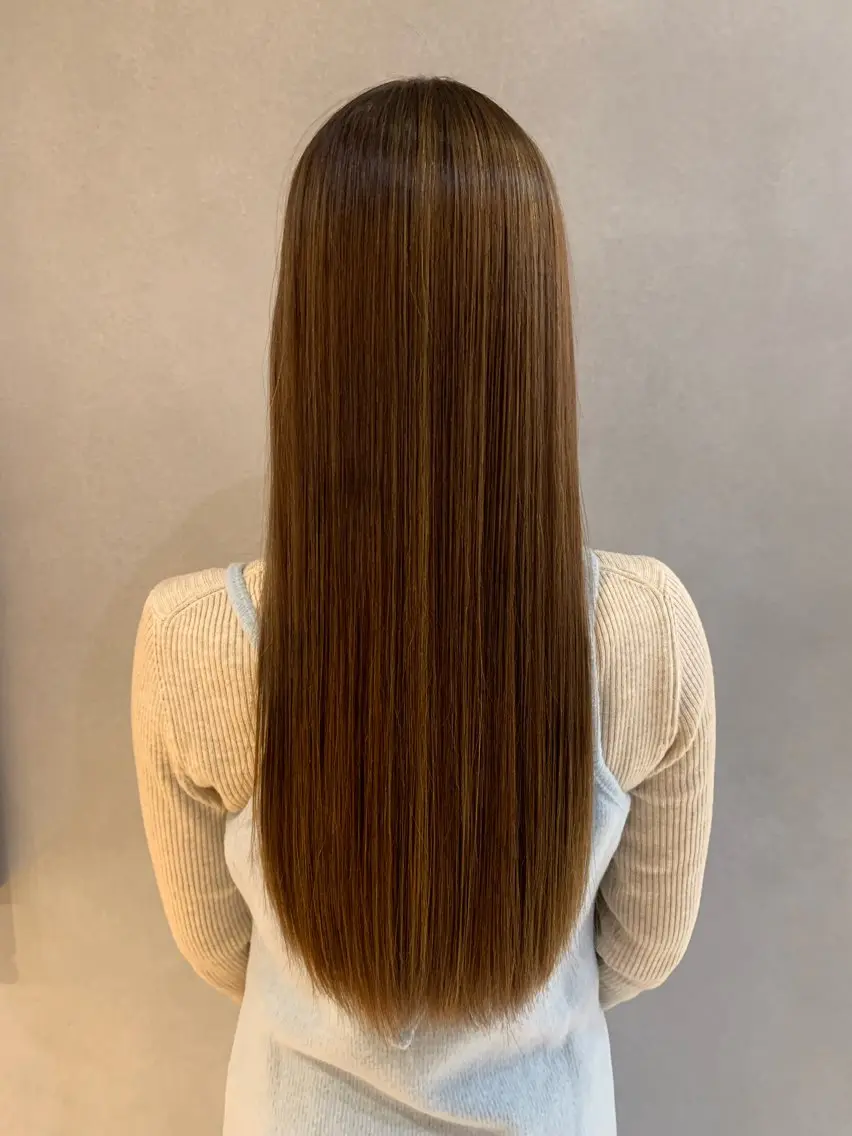 ロング カット 吉田 詩穂のヘアスタイル