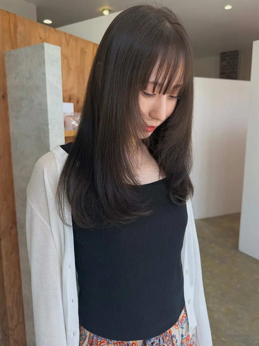 ロング カラー ヘアカラー __ komariのヘアスタイル