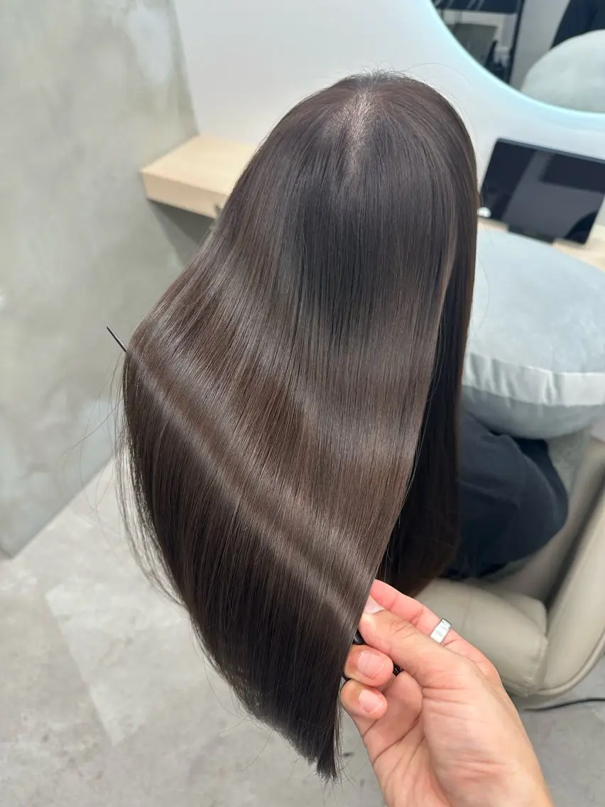 ロング カラー トリートメント 髪質改善🌸縮毛矯正 専門家💖後藤のヘアスタイル