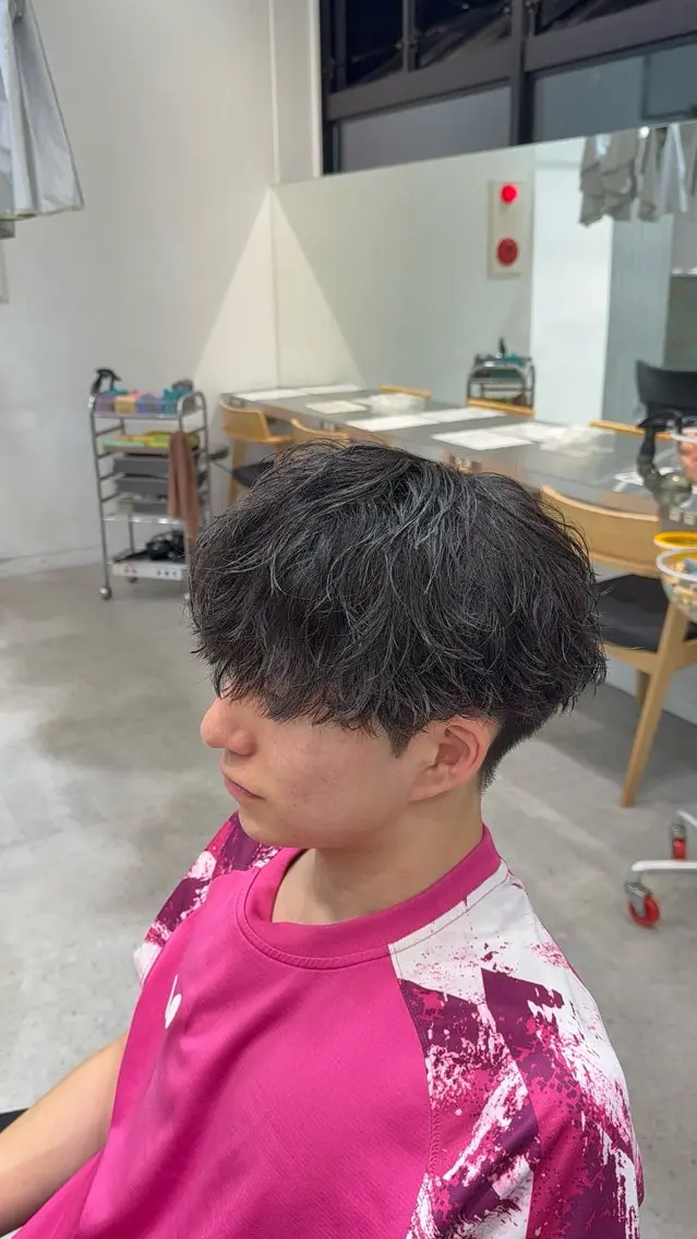 カット＋シャドウパーマの写真