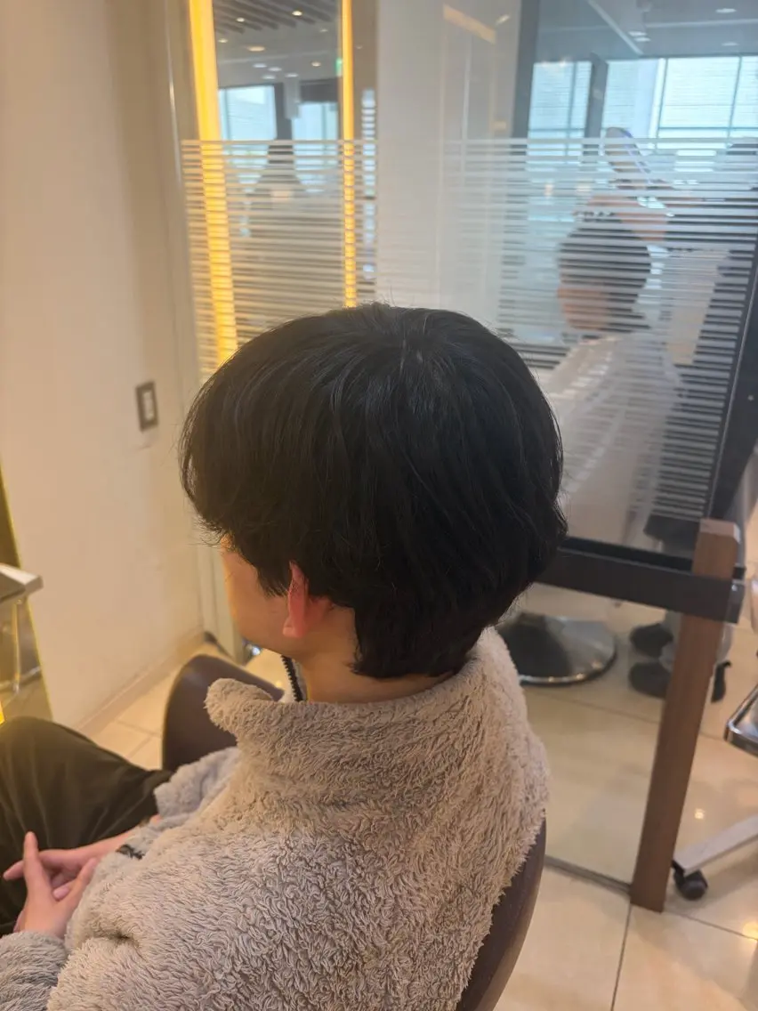 メンズ カット 🎀ноиокa🎀 レイヤー×暖色カラーのヘアスタイル
