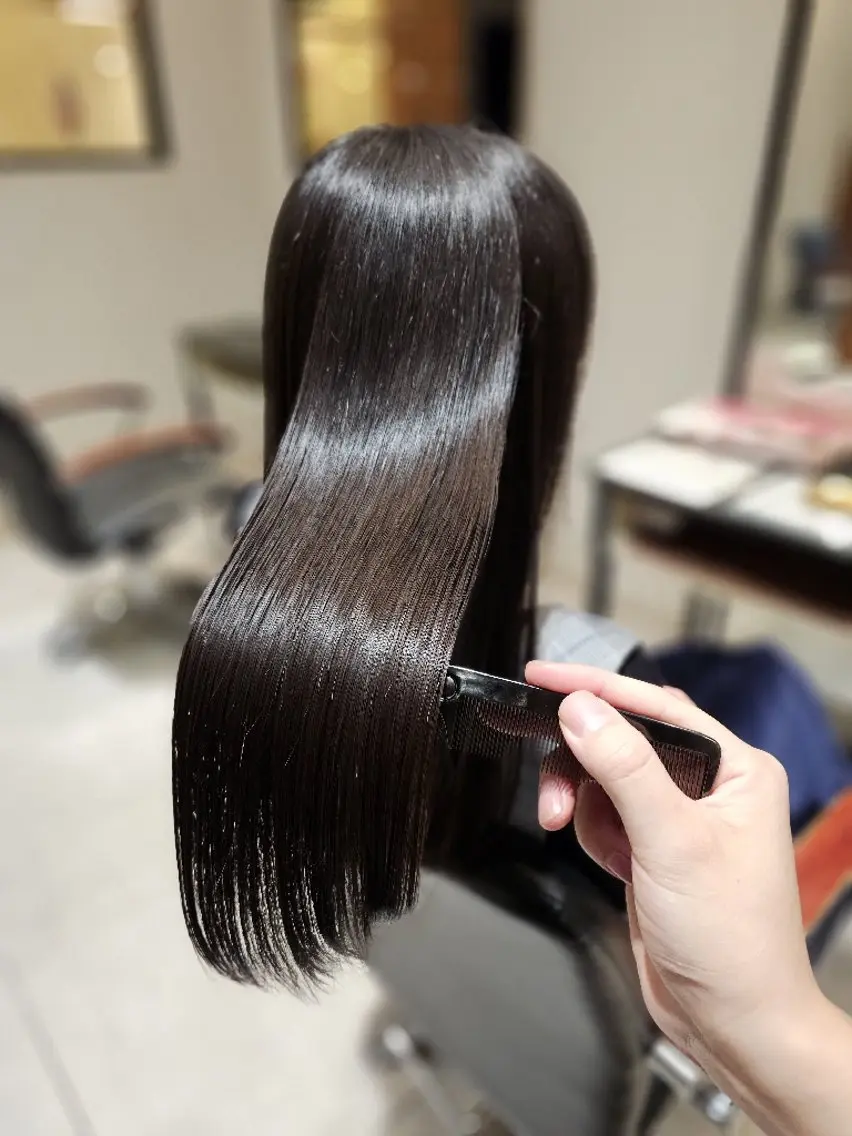 ロング カラー 髪質改善 【髪質改善美容師】t occa茨木篠原健太のヘアスタイル