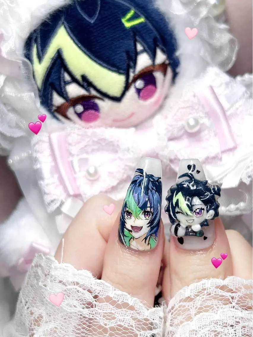 ネイル ハンドネイル ️🫧みつき/ 渋谷/痛ネイル️🫧のネイルデザイン