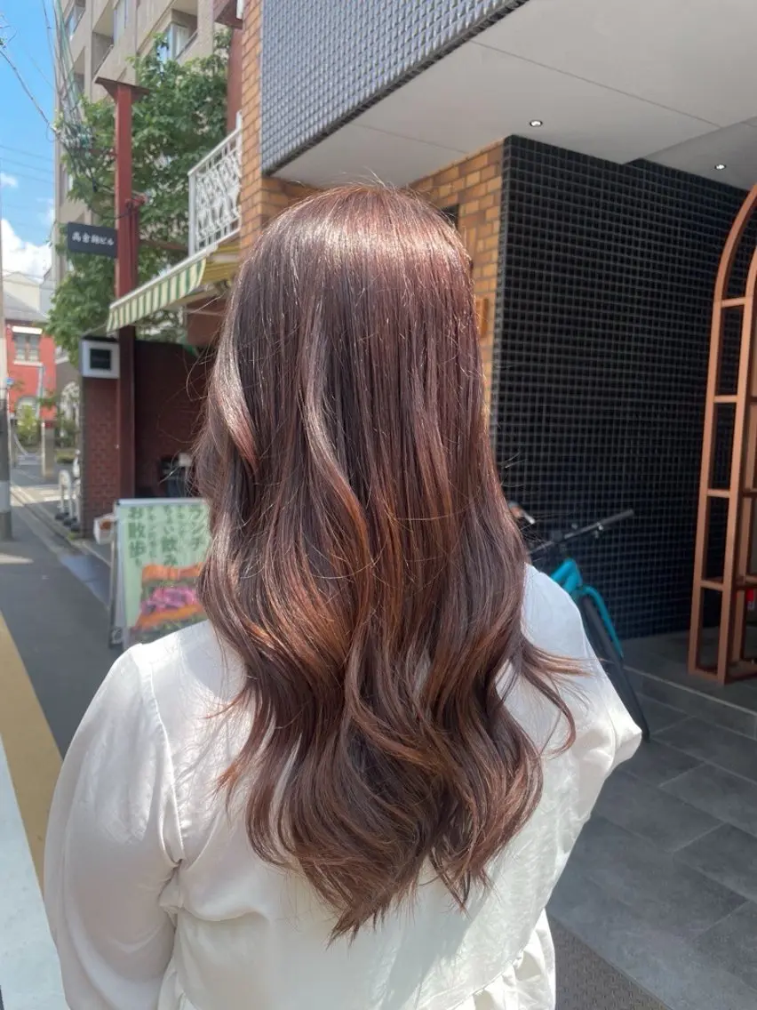 ロング カラー OXCREATION Hinaのヘアスタイル
