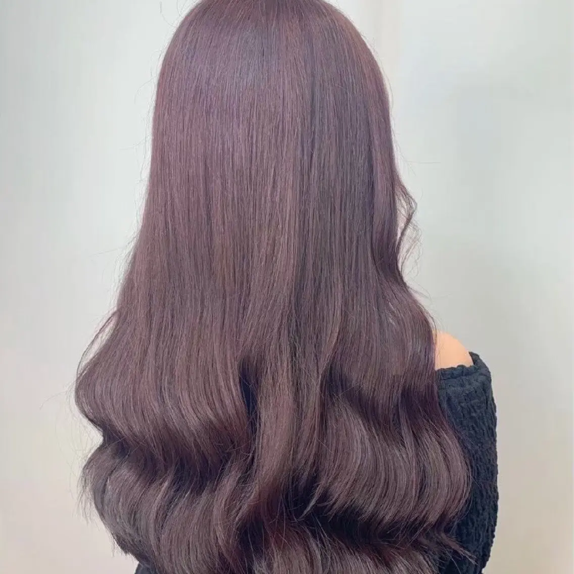 カラー ロング 縮毛矯正/ワンカラー モデル募集🫧羽夏のヘアスタイル