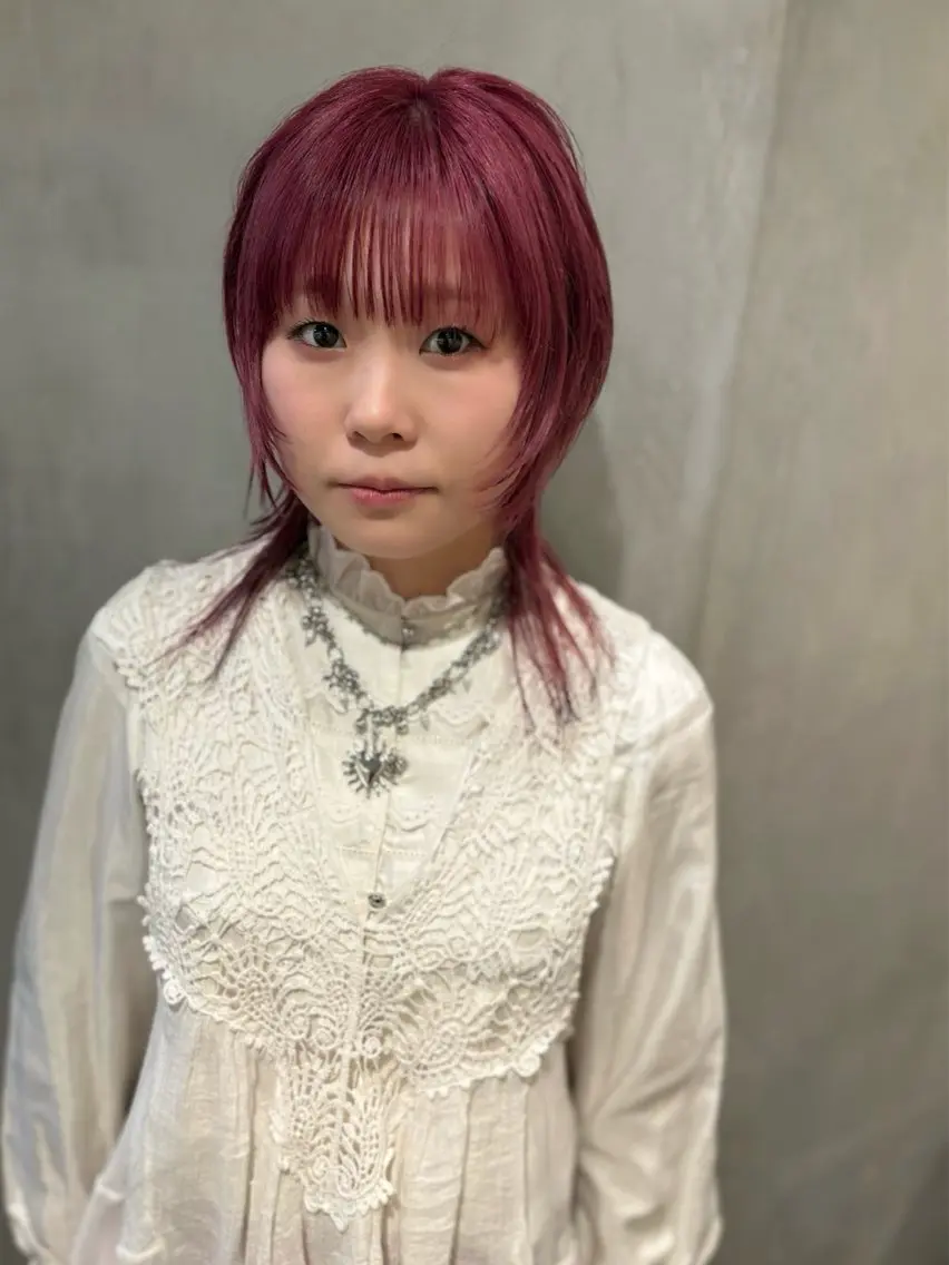 ミディアム カラー カット ヘアカラー トリートメント 優作 〜圧倒的信頼〜のヘアスタイル
