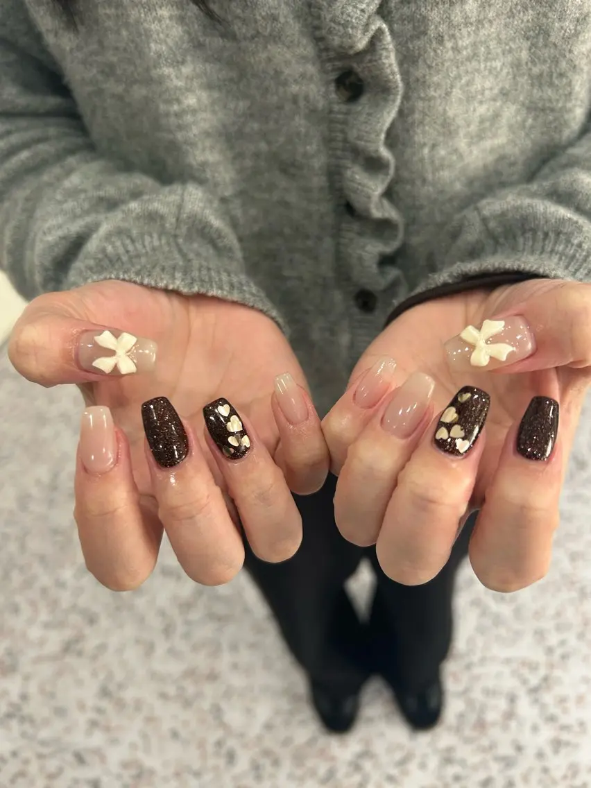 ネイル ハンドネイル 小松 千冬のネイルデザイン